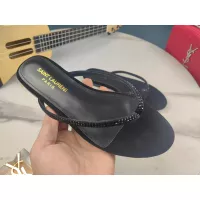 Cheap Yves Saint Laurent YSL Slippers For Women #1341426 Replica Wholesale [$96.00 USD] [ITEM#1341426] on Replica Yves Saint Laurent YSL Slippers