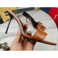 Cheap Yves Saint Laurent YSL Slippers For Women #1341450 Replica Wholesale [$100.00 USD] [ITEM#1341450] on Replica Yves Saint Laurent YSL Slippers