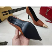 Cheap Yves Saint Laurent YSL High-Heeled Shoes For Women #1341473 Replica Wholesale [$102.00 USD] [ITEM#1341473] on Replica Yves Saint Laurent YSL High-Heeled Shoes