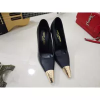 Cheap Yves Saint Laurent YSL High-Heeled Shoes For Women #1341474 Replica Wholesale [$102.00 USD] [ITEM#1341474] on Replica Yves Saint Laurent YSL High-Heeled Shoes