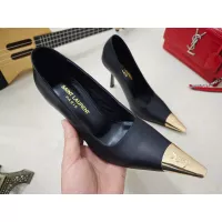 Cheap Yves Saint Laurent YSL High-Heeled Shoes For Women #1341474 Replica Wholesale [$102.00 USD] [ITEM#1341474] on Replica Yves Saint Laurent YSL High-Heeled Shoes