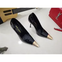 Cheap Yves Saint Laurent YSL High-Heeled Shoes For Women #1341475 Replica Wholesale [$102.00 USD] [ITEM#1341475] on Replica Yves Saint Laurent YSL High-Heeled Shoes