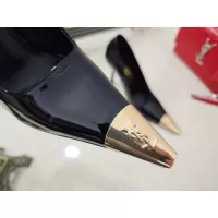 Cheap Yves Saint Laurent YSL High-Heeled Shoes For Women #1341475 Replica Wholesale [$102.00 USD] [ITEM#1341475] on Replica Yves Saint Laurent YSL High-Heeled Shoes