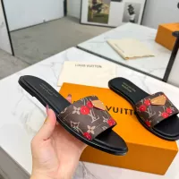 Cheap Louis Vuitton Slippers For Women #1341496 Replica Wholesale [$80.00 USD] [ITEM#1341496] on Replica Louis Vuitton Slippers