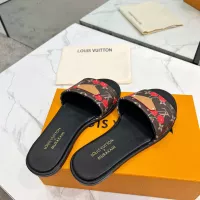Cheap Louis Vuitton Slippers For Women #1341496 Replica Wholesale [$80.00 USD] [ITEM#1341496] on Replica Louis Vuitton Slippers