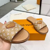 Cheap Louis Vuitton Slippers For Women #1341497 Replica Wholesale [$80.00 USD] [ITEM#1341497] on Replica Louis Vuitton Slippers