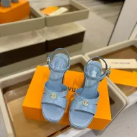 Cheap Louis Vuitton Sandal For Women #1341511 Replica Wholesale [$122.00 USD] [ITEM#1341511] on Replica Louis Vuitton Sandal