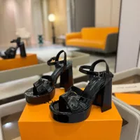 Cheap Louis Vuitton Sandal For Women #1341514 Replica Wholesale [$122.00 USD] [ITEM#1341514] on Replica Louis Vuitton Sandal
