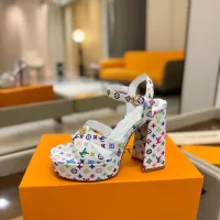 Cheap Louis Vuitton Sandal For Women #1341516 Replica Wholesale [$122.00 USD] [ITEM#1341516] on Replica Louis Vuitton Sandal