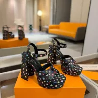 Cheap Louis Vuitton Sandal For Women #1341517 Replica Wholesale [$122.00 USD] [ITEM#1341517] on Replica Louis Vuitton Sandal