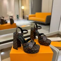 Cheap Louis Vuitton Sandal For Women #1341518 Replica Wholesale [$122.00 USD] [ITEM#1341518] on Replica Louis Vuitton Sandal
