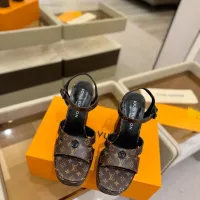 Cheap Louis Vuitton Sandal For Women #1341518 Replica Wholesale [$122.00 USD] [ITEM#1341518] on Replica Louis Vuitton Sandal