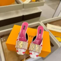 Cheap Louis Vuitton Slippers For Women #1341522 Replica Wholesale [$115.00 USD] [ITEM#1341522] on Replica Louis Vuitton Slippers
