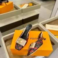 Cheap Louis Vuitton Slippers For Women #1341523 Replica Wholesale [$115.00 USD] [ITEM#1341523] on Replica Louis Vuitton Slippers