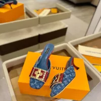 Cheap Louis Vuitton Slippers For Women #1341526 Replica Wholesale [$115.00 USD] [ITEM#1341526] on Replica Louis Vuitton Slippers