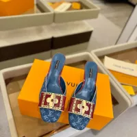 Cheap Louis Vuitton Slippers For Women #1341526 Replica Wholesale [$115.00 USD] [ITEM#1341526] on Replica Louis Vuitton Slippers