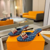Cheap Louis Vuitton Slippers For Women #1341526 Replica Wholesale [$115.00 USD] [ITEM#1341526] on Replica Louis Vuitton Slippers