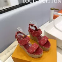 Cheap Louis Vuitton Sandal For Women #1341532 Replica Wholesale [$118.00 USD] [ITEM#1341532] on Replica Louis Vuitton Sandal