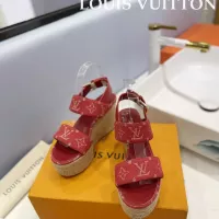 Cheap Louis Vuitton Sandal For Women #1341532 Replica Wholesale [$118.00 USD] [ITEM#1341532] on Replica Louis Vuitton Sandal