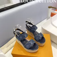 Cheap Louis Vuitton Sandal For Women #1341533 Replica Wholesale [$118.00 USD] [ITEM#1341533] on Replica Louis Vuitton Sandal