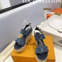 Cheap Louis Vuitton Sandal For Women #1341533 Replica Wholesale [$118.00 USD] [ITEM#1341533] on Replica Louis Vuitton Sandal