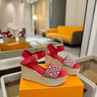 Cheap Louis Vuitton Sandal For Women #1341544 Replica Wholesale [$132.00 USD] [ITEM#1341544] on Replica Louis Vuitton Sandal