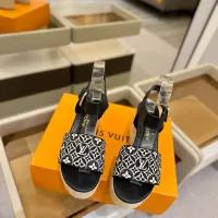 Cheap Louis Vuitton Sandal For Women #1341546 Replica Wholesale [$132.00 USD] [ITEM#1341546] on Replica Louis Vuitton Sandal