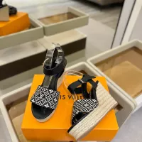 Cheap Louis Vuitton Sandal For Women #1341550 Replica Wholesale [$132.00 USD] [ITEM#1341550] on Replica Louis Vuitton Sandal