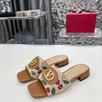 Cheap Valentino Slippers For Women #1341598 Replica Wholesale [$88.00 USD] [ITEM#1341598] on Replica Valentino Slippers