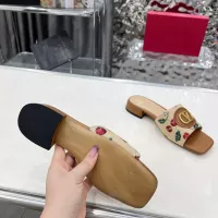 Cheap Valentino Slippers For Women #1341598 Replica Wholesale [$88.00 USD] [ITEM#1341598] on Replica Valentino Slippers