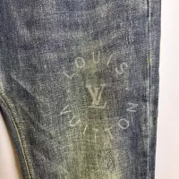 Cheap Louis Vuitton LV Jeans For Men #1341608 Replica Wholesale [$82.00 USD] [ITEM#1341608] on Replica Louis Vuitton LV Jeans
