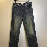 Cheap Louis Vuitton LV Jeans For Men #1341608 Replica Wholesale [$82.00 USD] [ITEM#1341608] on Replica Louis Vuitton LV Jeans
