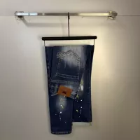 Cheap Louis Vuitton LV Jeans For Men #1341609 Replica Wholesale [$82.00 USD] [ITEM#1341609] on Replica Louis Vuitton LV Jeans