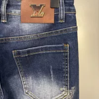 Cheap Louis Vuitton LV Jeans For Men #1341609 Replica Wholesale [$82.00 USD] [ITEM#1341609] on Replica Louis Vuitton LV Jeans