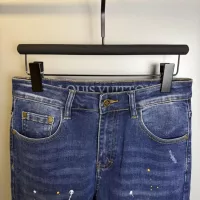 Cheap Louis Vuitton LV Jeans For Men #1341611 Replica Wholesale [$82.00 USD] [ITEM#1341611] on Replica Louis Vuitton LV Jeans