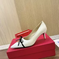 Cheap Valentino High-Heeled Shoes For Women #1341639 Replica Wholesale [$102.00 USD] [ITEM#1341639] on Replica Valentino High-Heeled Shoes