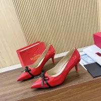 Cheap Valentino High-Heeled Shoes For Women #1341640 Replica Wholesale [$102.00 USD] [ITEM#1341640] on Replica Valentino High-Heeled Shoes