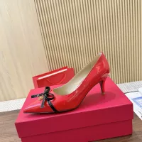 Cheap Valentino High-Heeled Shoes For Women #1341640 Replica Wholesale [$102.00 USD] [ITEM#1341640] on Replica Valentino High-Heeled Shoes