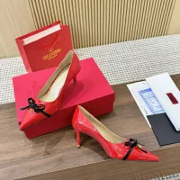 Cheap Valentino High-Heeled Shoes For Women #1341640 Replica Wholesale [$102.00 USD] [ITEM#1341640] on Replica Valentino High-Heeled Shoes