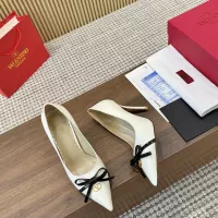 Cheap Valentino High-Heeled Shoes For Women #1341642 Replica Wholesale [$102.00 USD] [ITEM#1341642] on Replica Valentino High-Heeled Shoes