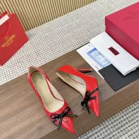 Cheap Valentino High-Heeled Shoes For Women #1341643 Replica Wholesale [$102.00 USD] [ITEM#1341643] on Replica Valentino High-Heeled Shoes