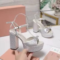 Cheap MIU MIU Sandal For Women #1341673 Replica Wholesale [$122.00 USD] [ITEM#1341673] on Replica MIU MIU Sandal