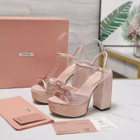 Cheap MIU MIU Sandal For Women #1341676 Replica Wholesale [$122.00 USD] [ITEM#1341676] on Replica MIU MIU Sandal
