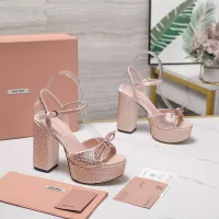Cheap MIU MIU Sandal For Women #1341676 Replica Wholesale [$122.00 USD] [ITEM#1341676] on Replica MIU MIU Sandal