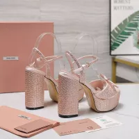 Cheap MIU MIU Sandal For Women #1341676 Replica Wholesale [$122.00 USD] [ITEM#1341676] on Replica MIU MIU Sandal