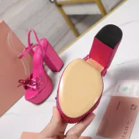 Cheap MIU MIU Sandal For Women #1341677 Replica Wholesale [$122.00 USD] [ITEM#1341677] on Replica MIU MIU Sandal