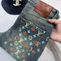 Cheap Louis Vuitton LV Jeans For Men #1341679 Replica Wholesale [$56.00 USD] [ITEM#1341679] on Replica Louis Vuitton LV Jeans