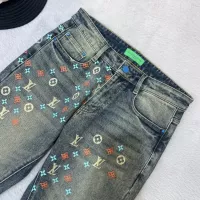 Cheap Louis Vuitton LV Jeans For Men #1341679 Replica Wholesale [$56.00 USD] [ITEM#1341679] on Replica Louis Vuitton LV Jeans