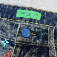 Cheap Louis Vuitton LV Jeans For Men #1341679 Replica Wholesale [$56.00 USD] [ITEM#1341679] on Replica Louis Vuitton LV Jeans