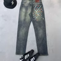 Cheap Louis Vuitton LV Jeans For Men #1341679 Replica Wholesale [$56.00 USD] [ITEM#1341679] on Replica Louis Vuitton LV Jeans